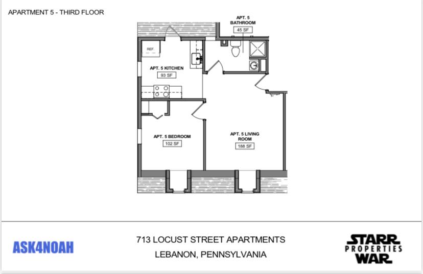 Primary picture of 713 Locust St Apt #5